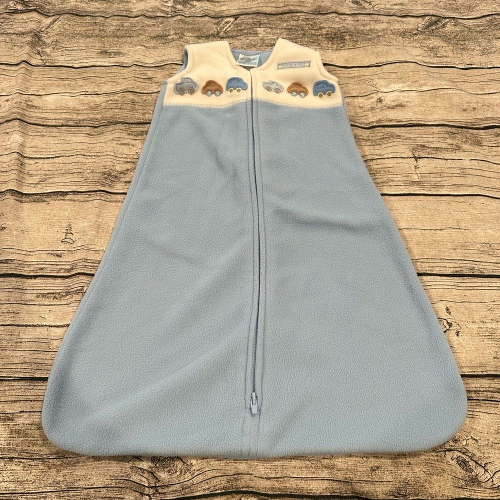 Halo Fleece Sleepsack in Blue Size Small 0-6 Months